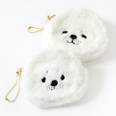 FLAPPER Shiratama-chan Face Coin Pouches