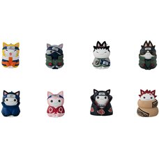 Naruto Nyaruto! Cats of Konoha Village w/ Premium Can Mascot Box Set