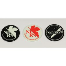 Evangelion Glow in the Dark Smartphone Sticker Set
