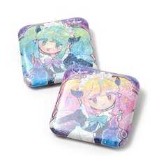 Happy Halloween Girls Twinkle Tin Badges