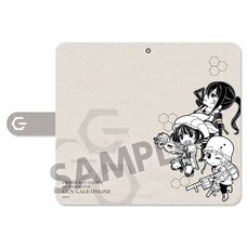 Pikuriru! Sword Art Online Alternative: Gun Gale Online Notebook-Style Smartphone Case
