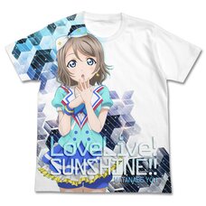 Love Live! Sunshine!! You Watanabe White Graphic T-Shirt