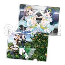 Love Live! Sunshine!! Twilight Tiger & Unicorn Blizzard Clear File Set