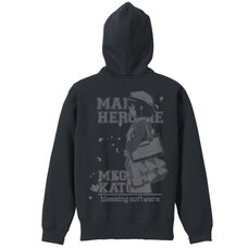 Saekano: How to Raise a Boring Girlfriend Megumi Kato Black Zip Hoodie
