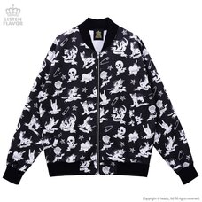 LISTEN FLAVOR Naughty Kitten Zip-Up Jacket