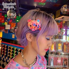 6%DOKIDOKI Time After Time Capsule -Bear- #Desire Mascot Clip & Brooch