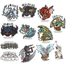 Capcom x B-Side Label Monster Hunter Sticker Collection Vol. 3