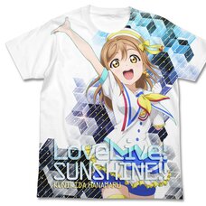 Love Live! Sunshine!! Hanamaru Kunikida White Graphic T-Shirt