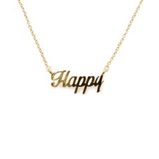 Lilou Text Necklace