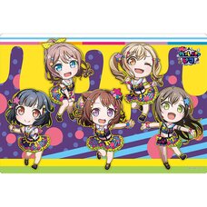 BanG Dream! Garupa Pico Poppin’ Party Colorful Poppin! Rubber Playmat