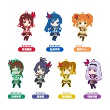 Nendoroid Plus Collectible Rubber Straps: The Idolm@ster 765Pro Allstars Revolution Night Box Set A