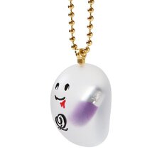 Q-pot. Trick Ghost Drink Poison Capsule Necklace