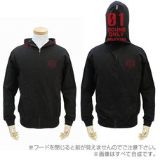 Evangelion SEELE Monolith Black Full-Zip Hoodie