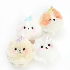 Pometan to Oyasumi Dog Plush Collection (Ball Chain)
