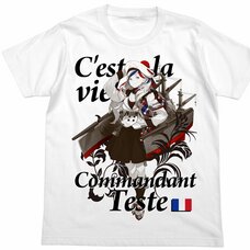 Kantai Collection -KanColle- Commandant Teste White T-Shirt