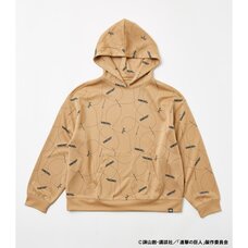 Attack on Titan R4G 3D Maneuver Gear Beige Hoodie