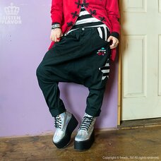 LISTEN FLAVOR Angel Cherry Sarouel Pants