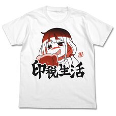 The Idolm@ster Cinderella Girls Theater Anzu Futaba Aiming Royalties Living White T-Shirt