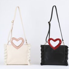 Honey Salon Heart-Shaped Shoulder Bag