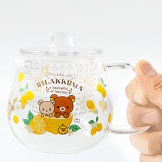 A Basketful of Lemons Rilakkuma Heat-Resistant Glass Pot
