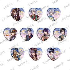 100 Sleeping Princes & the Kingdom of Dreams Heart-Shaped Pin Badge Box Set