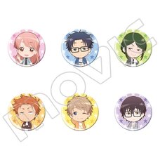 Wotakoi: Love is Hard for Otaku Character Pin Badge Collection Vol. 3 Box Set