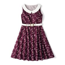 SUKIYAKI Alice Playing Cards Dress: Queen's Croquet