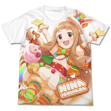 The Idolm@ster Cinderella Girls Many Friends Nina Ichihara Full-Color White T-Shirt