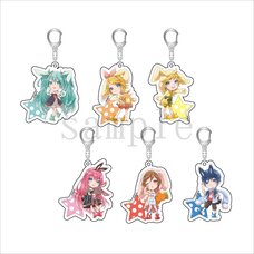 Hatsune Miku Otsukimi Party Chibi Acrylic Keychain Collection
