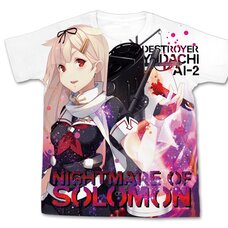 Kantai Collection -KanColle- Yuudachi Kai Ni White Graphic T-Shirt