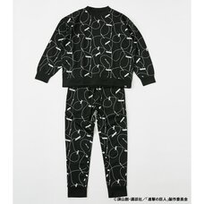 Attack on Titan R4G 3D Maneuver Gear Black Tracksuit