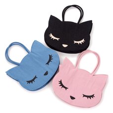 Osumashi Pooh-chan Denim Tote Bag