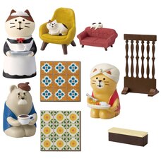 concombre Coffee Shop Combre Diorama Collection 2