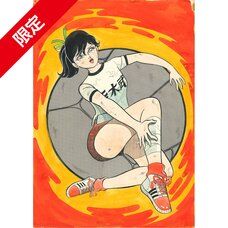 Akira Mochizuki Sign wa V! Original Framed Reproduction Art Print No. 1