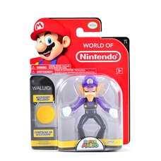 World of Nintendo: Super Mario - Waluigi 4" Figure