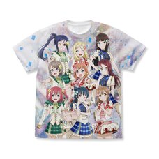 Love Live! Sunshine!! Aqours Full Graphic White T-Shirt