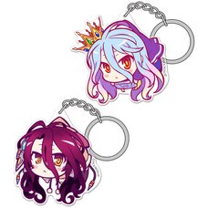 No Game No Life Zero Tsumamare Acrylic Keychain Collection