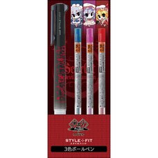 Touhou Project Style Fit 3-Color Ballpoint Pen