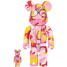 BE@RBRICK Andy Warhol Camo Ver. 100% & 400%