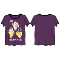 Bananya 3 Kittens Ringer T-Shirt
