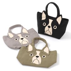 FLAPPER Buburin Face Lunch Tote Bag