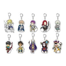 Pikuriru! Fate/Grand Order Trading Acrylic Keychain Charms Vol. 6 Box Set