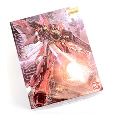 Master Grade Mobile Suit Gundam Sinanju Animation Color Ver. Plastic Model Kit