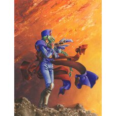 Akihiro Kimura Emerald Dragon Inori no Oka Reproduction Art Print