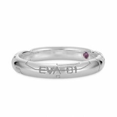 Evangelion Test Type Unit-01 Shinji Ikari Platinum Entry Plug Ring