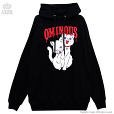 LISTEN FLAVOR Two-Headed Cat Hoodie