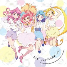 Aikatsu Friends! Music!! 01: TV Anime Data Carddass Aikatsu Friends! CD (2-Disc Set)