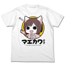 The Idolm@ster Cinderella Girls Theater Miku Maekawa White T-Shirt