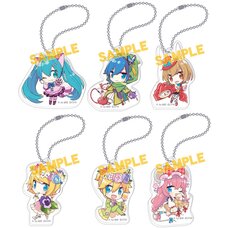 Vocaloid Alice in Wonderland Acrylic Keychain Collection: Yoshiki Ver.