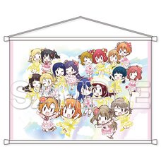 Love Live! General Magazine Vol. 1: Love Live! Series μ's & Aqours B2-Size Tapestry